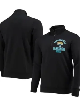Kennedi Jacksonville Jaguars Black Pullover Jacket