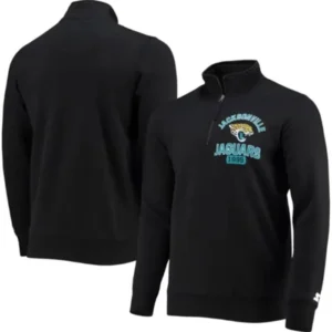 Kennedi Jacksonville Jaguars Black Pullover Jacket