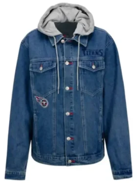 Kiehn Tennessee Titans Blue Denim Jacket