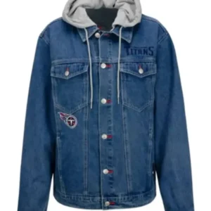 Kiehn Tennessee Titans Blue Denim Jacket