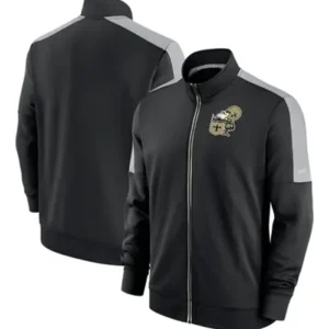 Kody Orn New Orleans Saints Black Zip Track Jacket