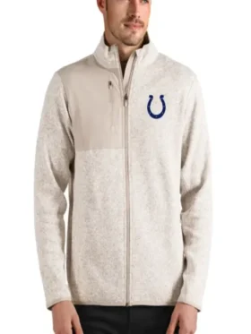 Langworth Indianapolis Colts Fortune Fleece Zip Jacket