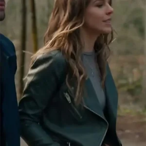 Lark Virgin River S06 Leather Jacket For Sale