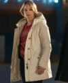 Liz Danvers True Detective S04 White Puffer Jacket