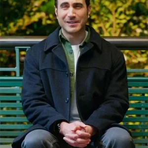 Louis Shrinking Black Wool Jacket