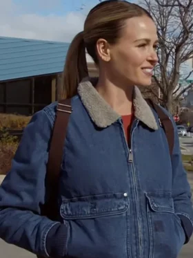 Lyla Novak Chicago Fire Denim Jacket