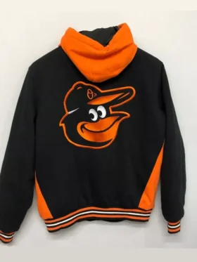 MLB Baltimore Orioles Men Bomber Varsity Jacket