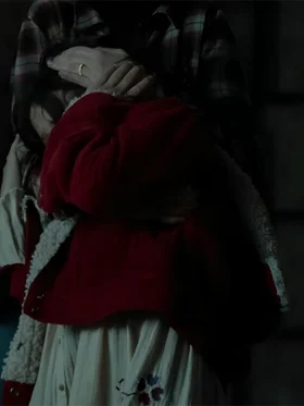 Matilda Firth Wolf Man Shearling Jacket For Sale