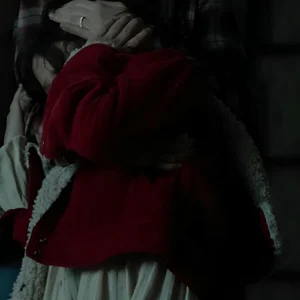 Matilda Firth Wolf Man Shearling Jacket For Sale