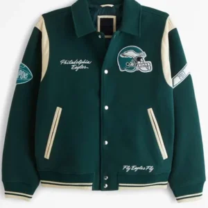 Mcdaniel Green Philadelphia Eagles Wool Varsity Jacket