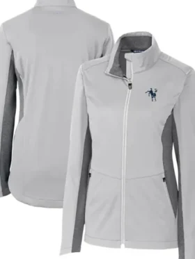 Megane Cummings Indianapolis Colts Grey Track Jacket
