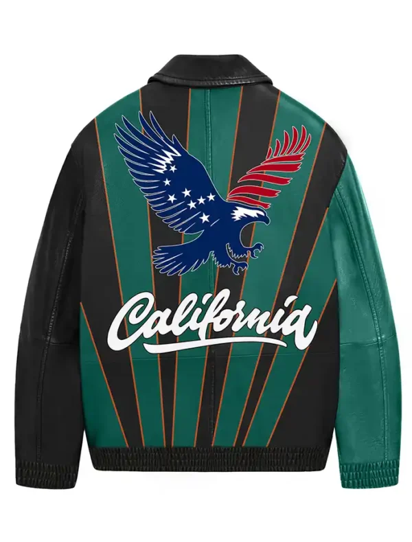 Meghan California Stegaro Leather Jacket Back