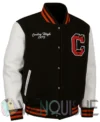 Mejia Cooley High Black And Off White Varsity Jacket right
