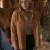 Melinda Monroe Virgin River S06 Brown Cotton Jacket