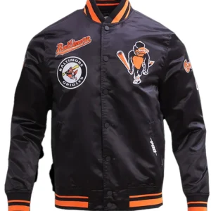 Mens Pro Standard Baltimore Orioles Satin Jacket