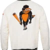 Mens Standard Baltimore Orioles Satin Jacket