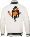 Mens Standard Baltimore Orioles Satin Jacket