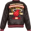 Miami Heat Championship Black Bomber Jacket