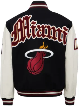 Miami Heat Letterman Varsity Jacket