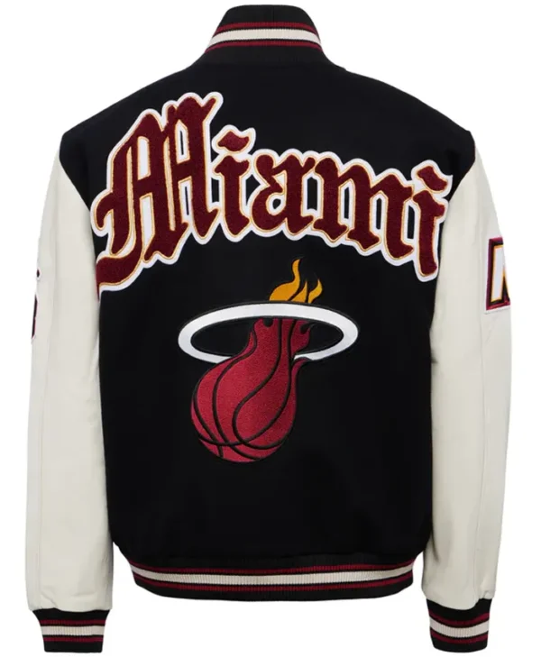 Miami Heat Letterman Varsity Jacket