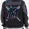 Miami Heat Mashup Varsity Jacket
