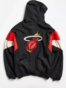 Miami Heat Starter Pullover Vintage Jacket