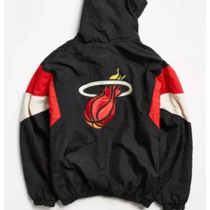 Miami Heat Starter Pullover Vintage Jacket