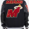 Miami Heat Varsity Black Jacket