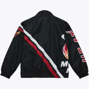 Miami Heat Warm Up Black Zip Jacket
