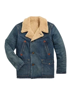 Michael Black Doves S01 Denim Jacket For Sale