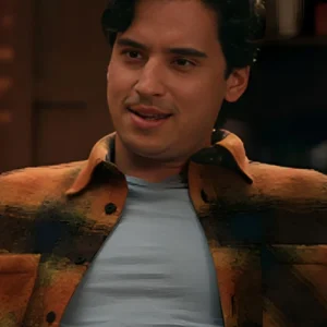 Michael Hsu Rosen The Sex Lives of College Girls Plaid Jacket