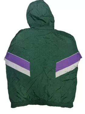 Milwaukee Bucks Bomber Hooded Jacket 1