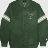Milwaukee Bucks Green Varsity Jacket