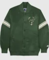 Milwaukee Bucks Green Varsity Jacket