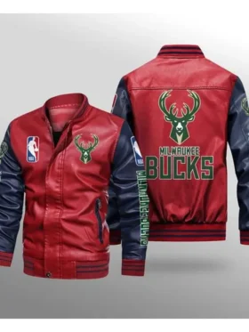 Milwaukee Bucks Leather Jacket Sale