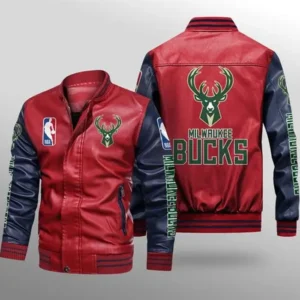 Milwaukee Bucks Leather Jacket Sale