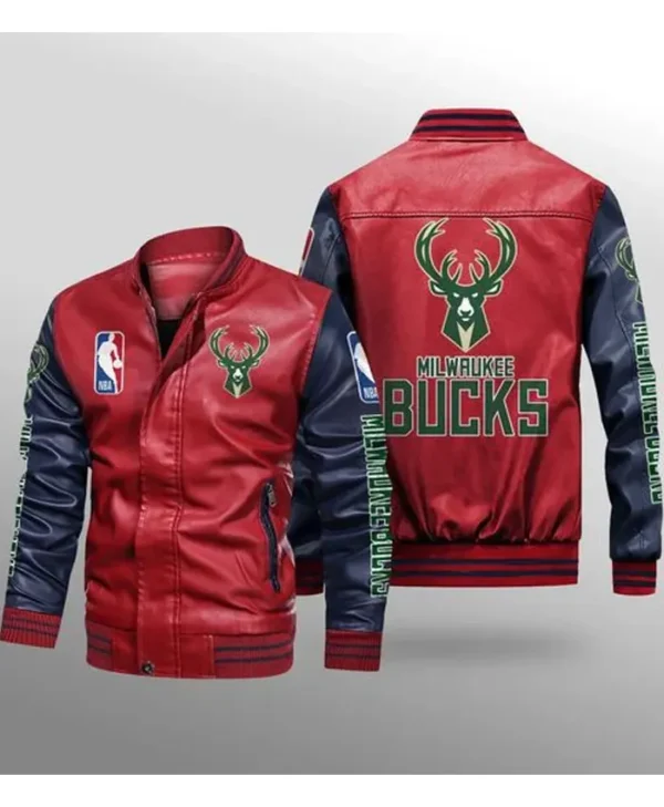 Milwaukee Bucks Leather Jacket Sale