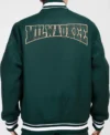 Milwaukee Bucks Letterman Green Jacket