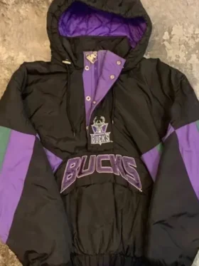 Milwaukee Bucks Starter Jacket 1