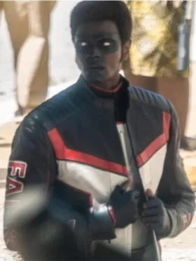 Mister Terrific Superman Leather Jacket
