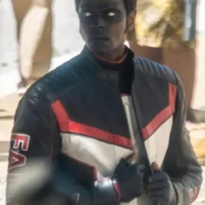 Mister Terrific Superman Leather Jacket