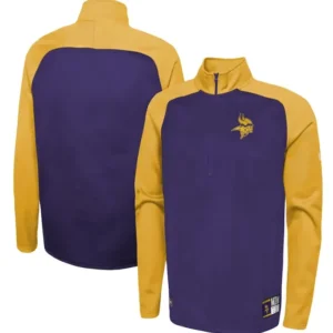 Myrtle Leuschke Minnesota Vikings Pullover Jacket