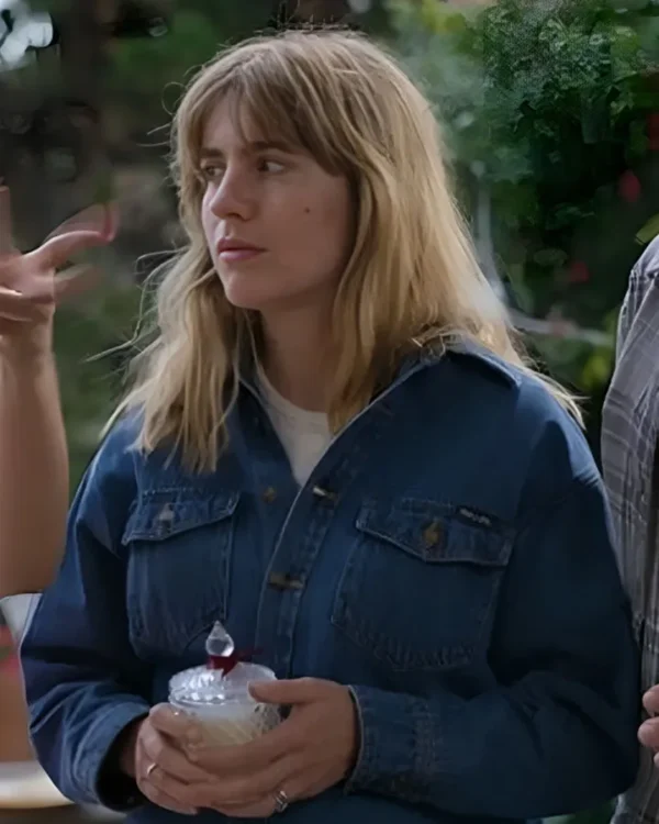Nathalie Morris Bump S05 Blue Denim Shirt