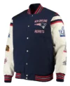 New England Patriots Navy Blue Varsity Jacket