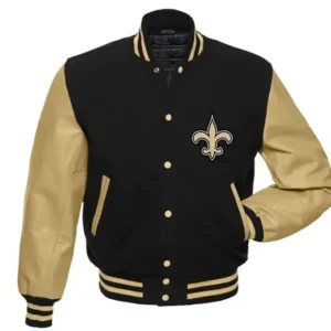 New Orleans Saints Wool Varsity Jacket