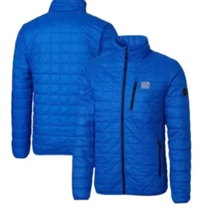 New York Giants NFL Blue Throwback Jacket