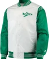 New York Jets Starter White And Green Satin Jacket