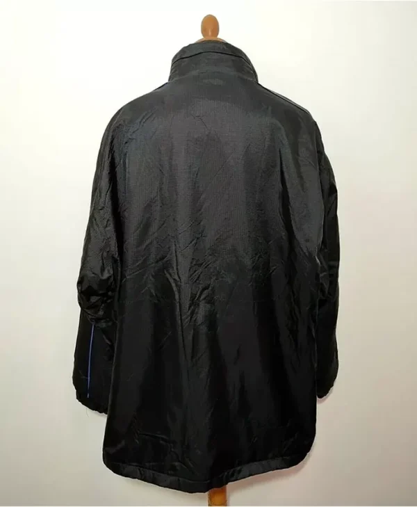 New York Knicks Black Vintage Jacket Back
