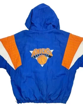 New York Knicks Vintage Starter Jacket Back