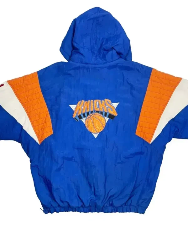 New York Knicks Vintage Starter Jacket Back